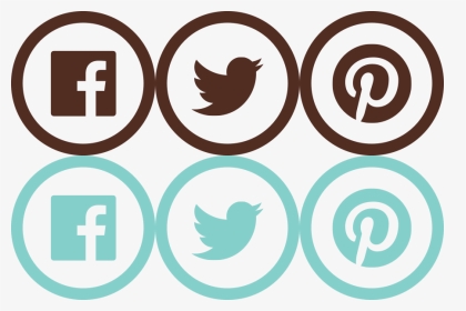 Facebook Instagram Pinterest Logo, HD Png Download, Transparent PNG