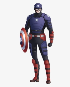Suit Drawing Captain America - Green Mamba Dc Deviantart, HD Png Download, Transparent PNG