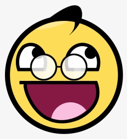Awesome Smiley Face - Smiley Face Animated, HD Png Download, Transparent PNG