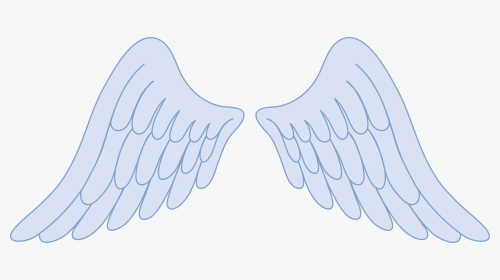 Pastel Blue Angel Wings - Clip Art, HD Png Download, Transparent PNG