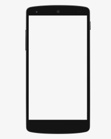 Blank Smartphone Png - Blank Android Phone Template, Transparent Png, Transparent PNG