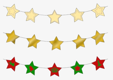 Star Magic Activities - Gold Star Bunting Clipart, HD Png Download, Transparent PNG