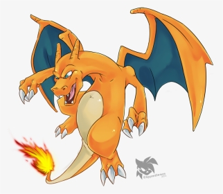What Type Of Pokemon Is Charizard Red By - Pokemons Png Charizard, Transparent Png, Transparent PNG