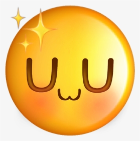 I Made This Uwu Emoji Because Why Not - Smiley, HD Png Download, Transparent PNG