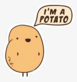 #potato - I M A Potato, HD Png Download, Transparent PNG