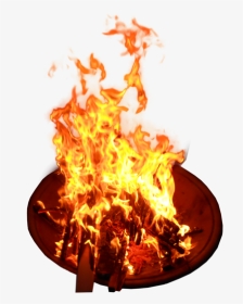 Wood Burning Fire Png, Transparent Png, Transparent PNG