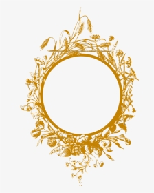 Circle,desktop Wallpaper,computer Icons - Flower Gold Vector Png, Transparent Png, Transparent PNG