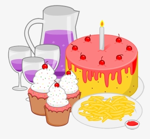 Party Food Clipart, HD Png Download, Transparent PNG