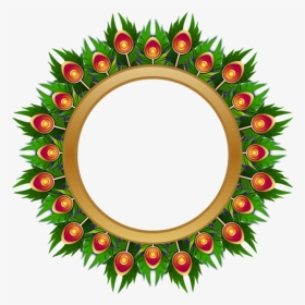 Circle Frame Vector Png - Wedding Clipart Colour Png, Transparent Png, Transparent PNG