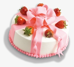 草莓奶油蛋糕图片 - Cake Decorating, HD Png Download, Transparent PNG