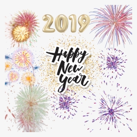 #happynewyear #2019 #fireworks #newyear - Happy New Year 2020 Iphone, HD Png Download, Transparent PNG