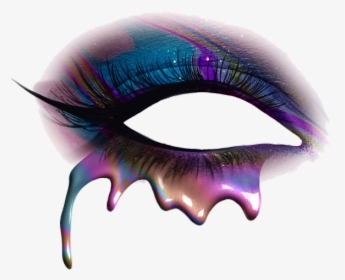 #eye #eyecloseup #eyemakeup #drip #drippyeyes #sticker - Eyelash Extensions, HD Png Download, Transparent PNG