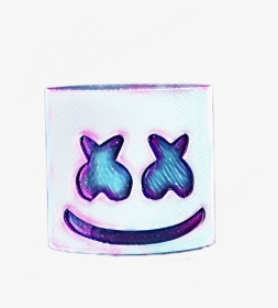 #mask #sticker #marshmello #galaxy, HD Png Download, Transparent PNG