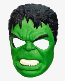 #hulk #mask #freetoedit - Hulk Costume Incredible Hulk Mask Made Out, HD Png Download, Transparent PNG