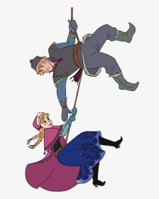 Anna And Kristoff Clipart, HD Png Download, Transparent PNG