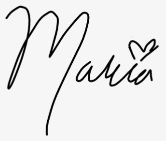 Maria - Handwriting, HD Png Download, Transparent PNG