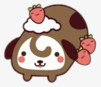 Sweet Puppy - Kawaii Animals As Food Drawing, HD Png Download, Transparent PNG