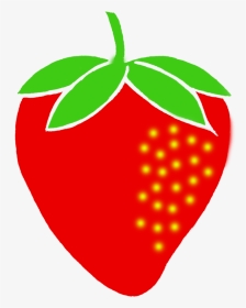 Strawberry - Strawberry Coloured, HD Png Download, Transparent PNG