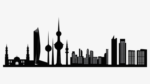 Thumb Image - Kuwait City Skyline Silhouette, HD Png Download, Transparent PNG