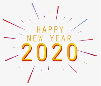 2020 New Year Png, Transparent Png, Transparent PNG