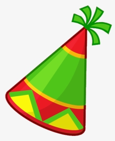 Green Party Hat Green Fun Festive Celebrate New Years - Animated Party Hat Gif, HD Png Download, Transparent PNG
