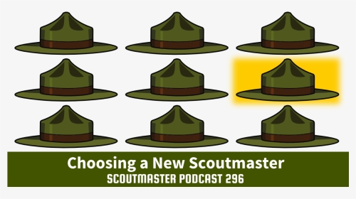 Clip Art Podcast A New Scoutmaster - Scoutmaster Hat Clipart, HD Png Download, Transparent PNG