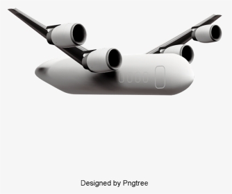 Plane Clipart Png - Wide-body Aircraft, Transparent Png, Transparent PNG