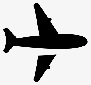 Plane Svg White - Monoplane, HD Png Download, Transparent PNG