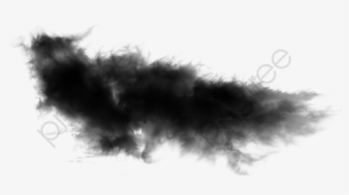 Smoke Cloud Png Dark Clipart Black Transparent Image - Smoke Black Cloud Png, Png Download, Transparent PNG