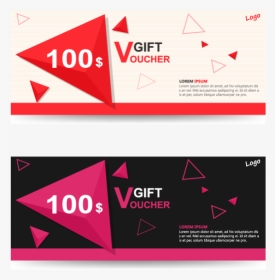 A Vector Business Card - Gift Voucher Template Voucher Png, Transparent Png, Transparent PNG