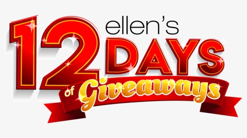 Ellen's 12 Days Of Giveaways 2018, HD Png Download, Transparent PNG