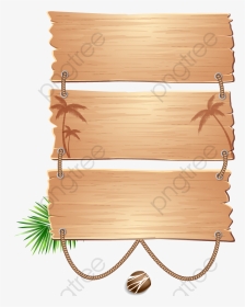 Wood Sign Png Vector Commercial Use Resource - Placa De Bar Png, Transparent Png, Transparent PNG
