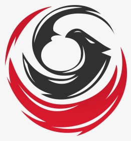 Black Circle Png Red Black Circle Png Red - Red Gaming Logo Png, Transparent Png, Transparent PNG