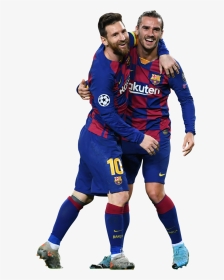 Lionel Messi & Antoine Griezmann render - Player, HD Png Download, Transparent PNG
