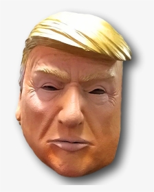 Donald Trump Mask - Bronze Sculpture, HD Png Download, Transparent PNG