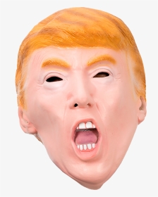 Latex Mask Donald Trump - Mask, HD Png Download, Transparent PNG