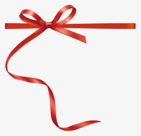 Red Gift Ribbon , Png Download - Free Vector Bow, Transparent Png ...