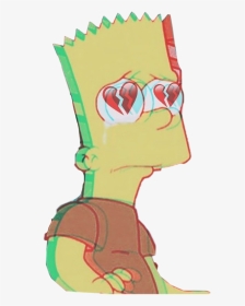 Free: Bart Bartsimpson Simpsons Thesimpsons Tumblr People - Depressed Bart  Simpson Png 