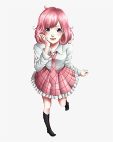 #kofuku #anime #girl #animegirl - Аниме Девушки С Розовыми Волосами, HD Png Download, Transparent PNG