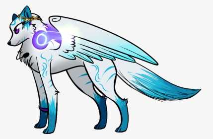 Wolf Drawing Angel - Oc Wolf Drawings, HD Png Download, Transparent PNG