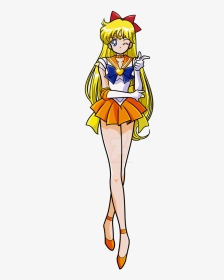 Sailor Moon Sailor Venus - Sailor Moon Super Sailor Venus, HD Png Download, Transparent PNG