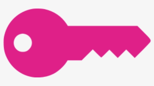 Key Clipart Pink - Pink Key Graphic Transparent, HD Png Download, Transparent PNG