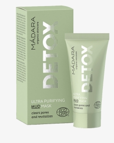 Madara Organic Cosmetics Ultra Purifying Mud Mask Detox - Madara Detox 12 5 Ml, HD Png Download, Transparent PNG