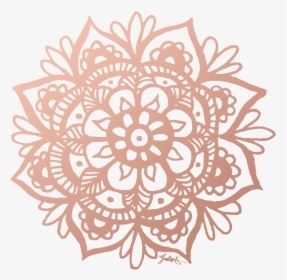 Rose Gold Mandala, HD Png Download, Transparent PNG