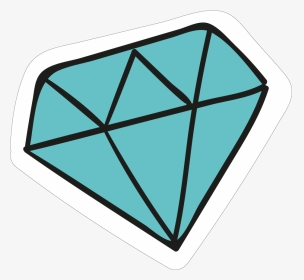 Stickers Transparent Diamond - Cute Diamond Clipart, HD Png Download, Transparent PNG