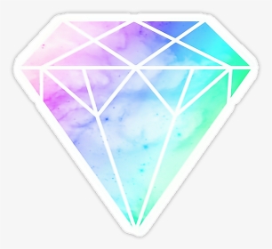 #diamond #diamante #tumblr #colors #humo #colores - Colores Pastel Tumblr Stikers, HD Png Download, Transparent PNG