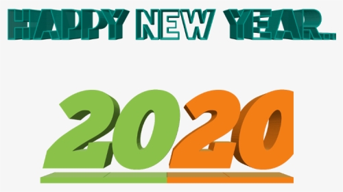 Happy New Year 2020 Png Icon Images - Graphic Design, Transparent Png, Transparent PNG