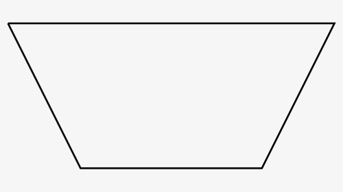File Trapezoid Upsidedown Svg Wikimedia Commons Rh - Upside Down Trapezoid Shape, HD Png Download, Transparent PNG