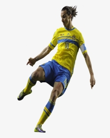 Zlatan Ibrahimovic - Swedia - Kick Up A Soccer Ball, HD Png Download, Transparent PNG