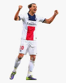 Zlatan Ibrahimovic render - Soccer Player, HD Png Download, Transparent PNG